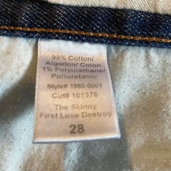 Current/Elliot women’s first love destroy skinny jeans size 28 - Picture 14 of 14